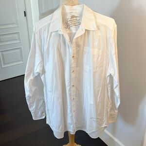 Tommy Bahama Relax - Men's White Shirt - 100% cotton -SALE!!!!!!